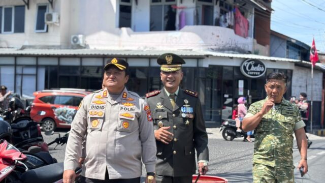 HUT TNI ke-81, Kapolres Didid Imawan Pimpin Silaturrahmi ke Kodim 1415 Selayar